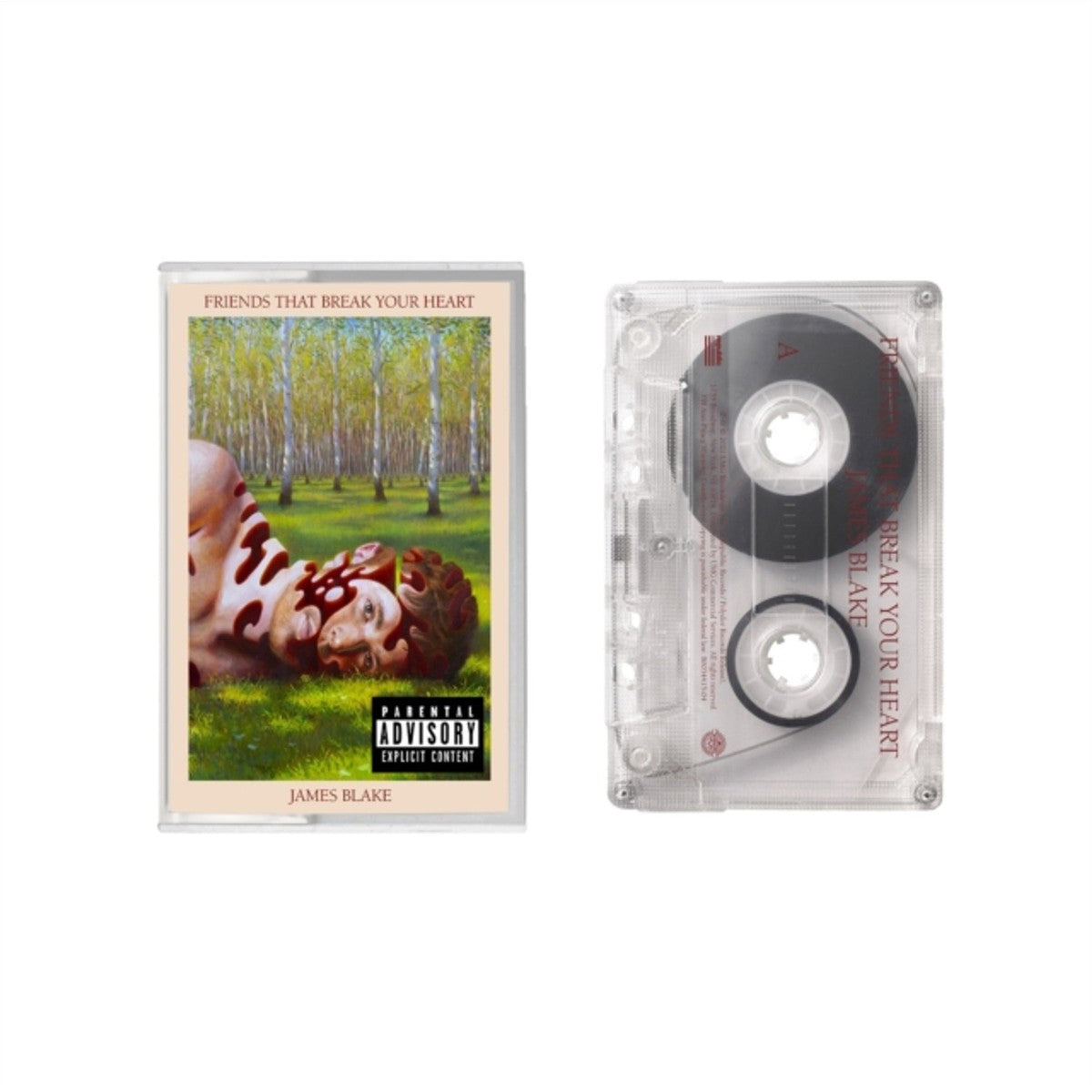 James Blake - Friends That Break Your Heart Clear (Cassette)