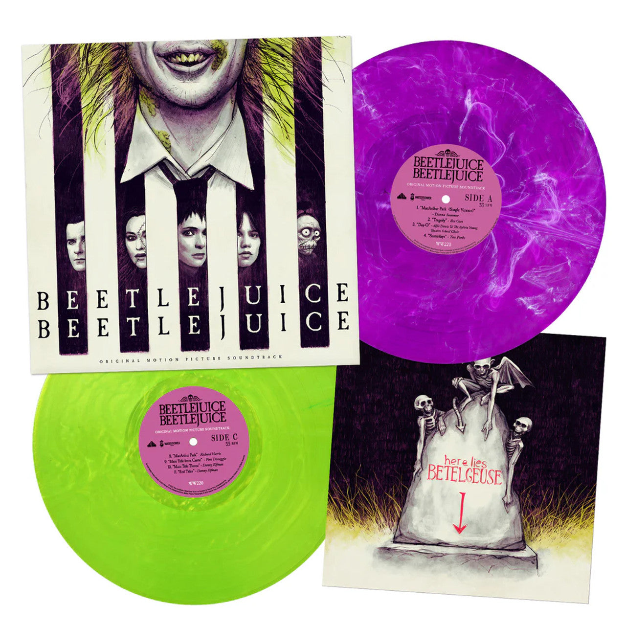 Various Artist - Beetlejuice Beetlejuice (Purple & White Smoke & Neon Green)