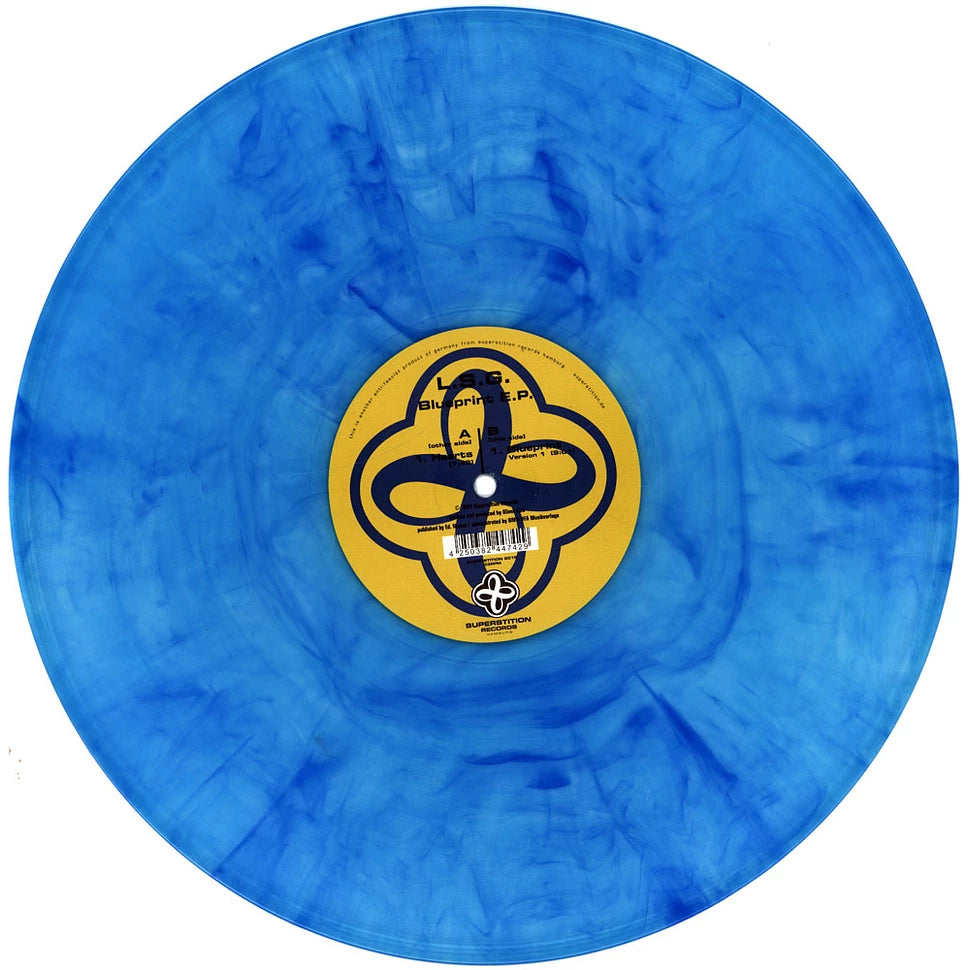 L.S.G. - Blueprint (Blue Marbled Color Vinyl)