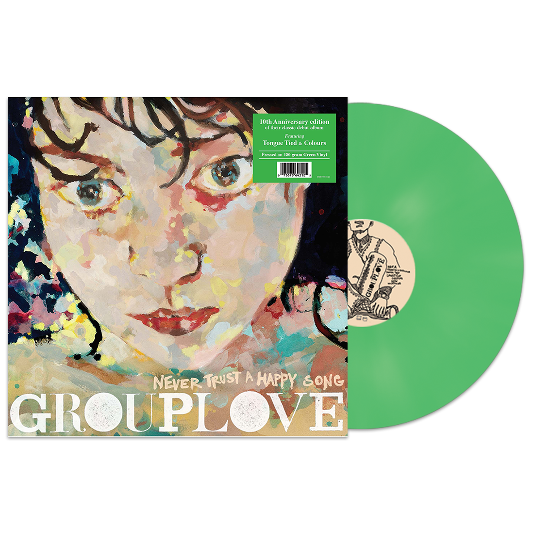 Grouplove - Never Trust A Happy Song (Green limited Vinyl)