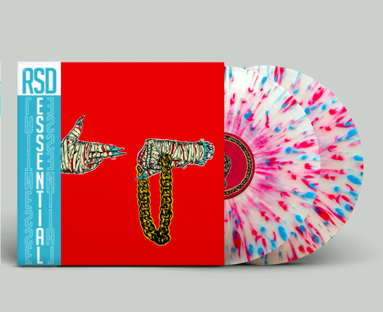 Run the Jewels - Run the Jewels 2 (RSD Essential Clear w/ Red & Teal Splatter Vinyl)