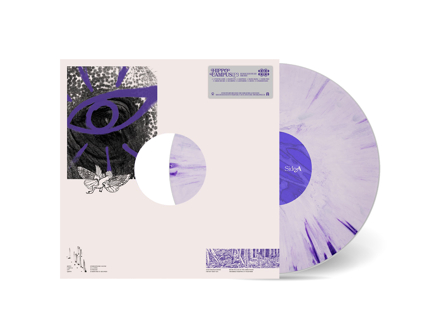 Hippo Campus - LP3 (Opaque Purple Swirl Vinyl)