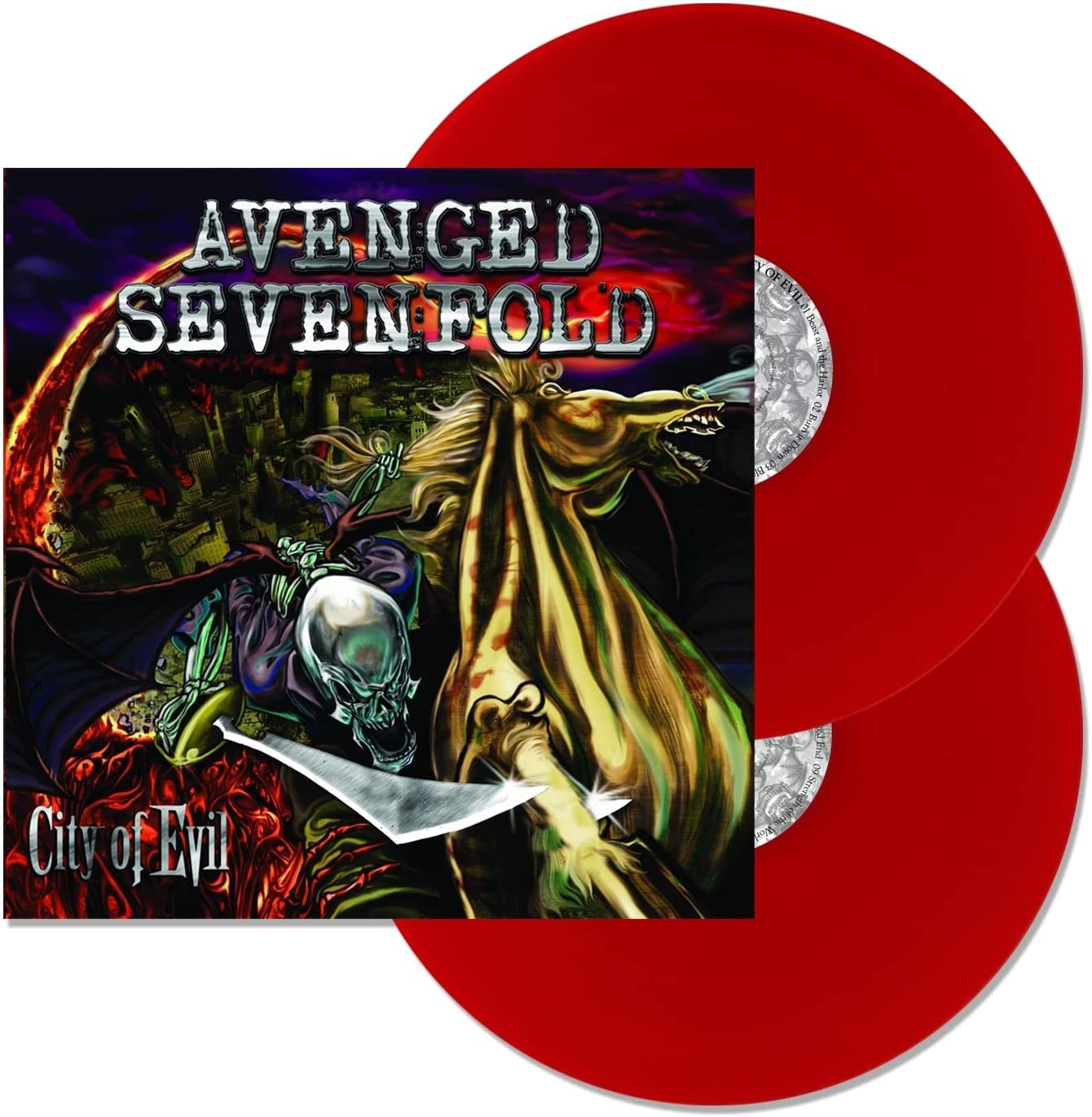 Avenged Sevenfold - City Of Evil (Translucent Red)