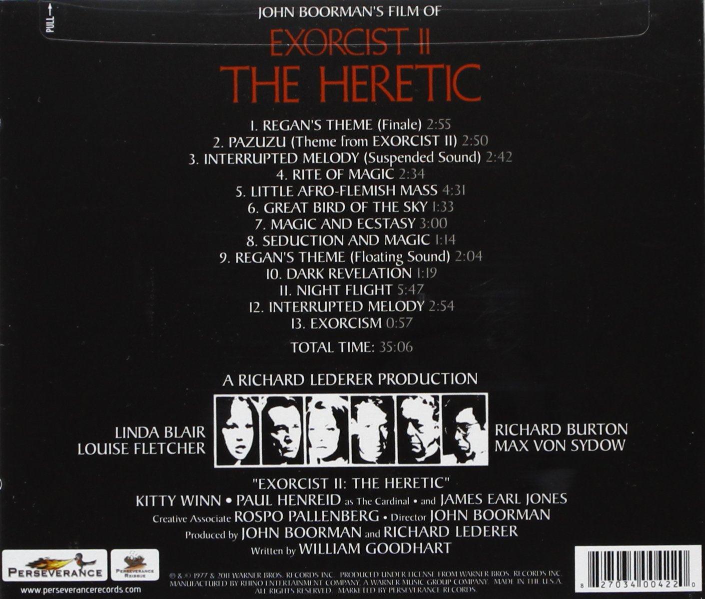 Ennio Morricone – Exorcist II: The Heretic