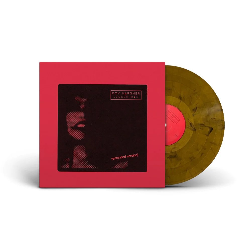 Boy Harsher - Lesser Man (Clear Yellow & Black Smoke Vinyl, indie-retail exclusive)