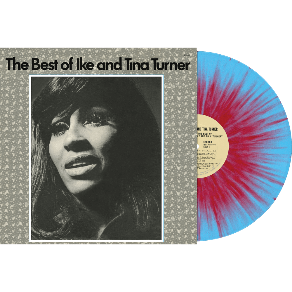 Ike & Tina Turner - Best Of (Red & Blue Splatter Colored Vinyl, indie-retail exclusive)