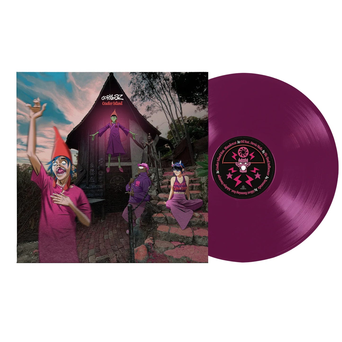 Gorillaz - Cracker Island (Neon Purple Vinyl, indie-exclusive, limited to 10,000)