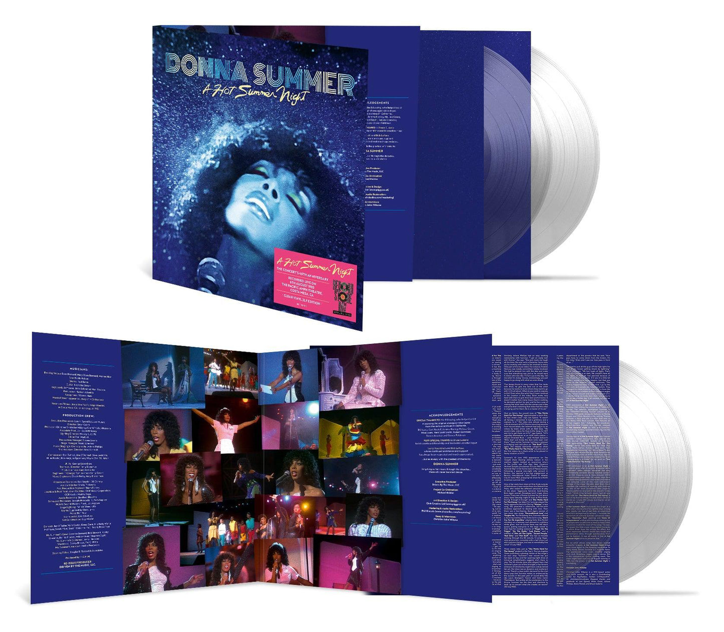 Donna Summer - A Hot Summer Night (40th Anniversary Clear Vinyl) [RSD 2023)