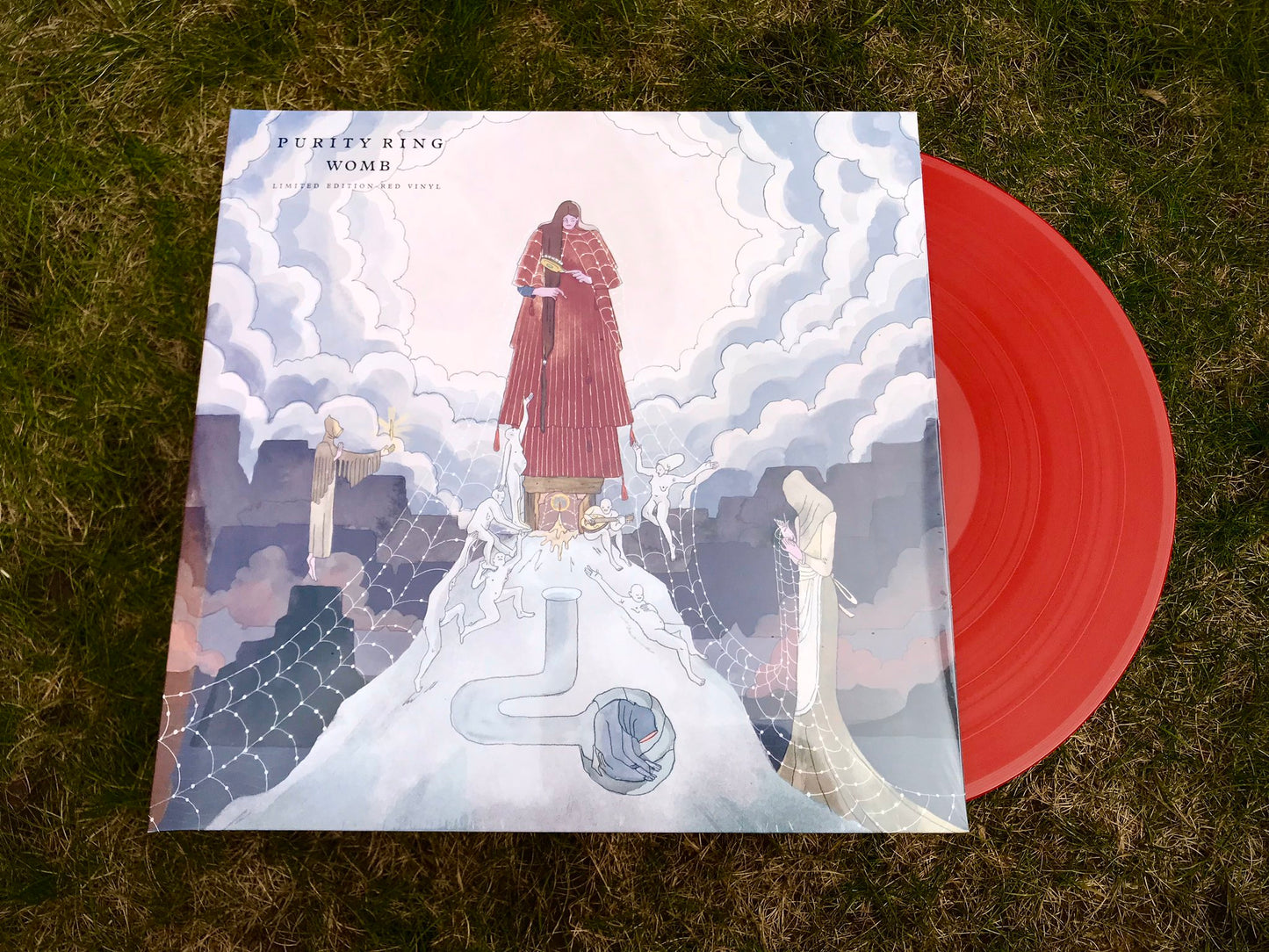PURITY RING - WOMB (RED VINYL)