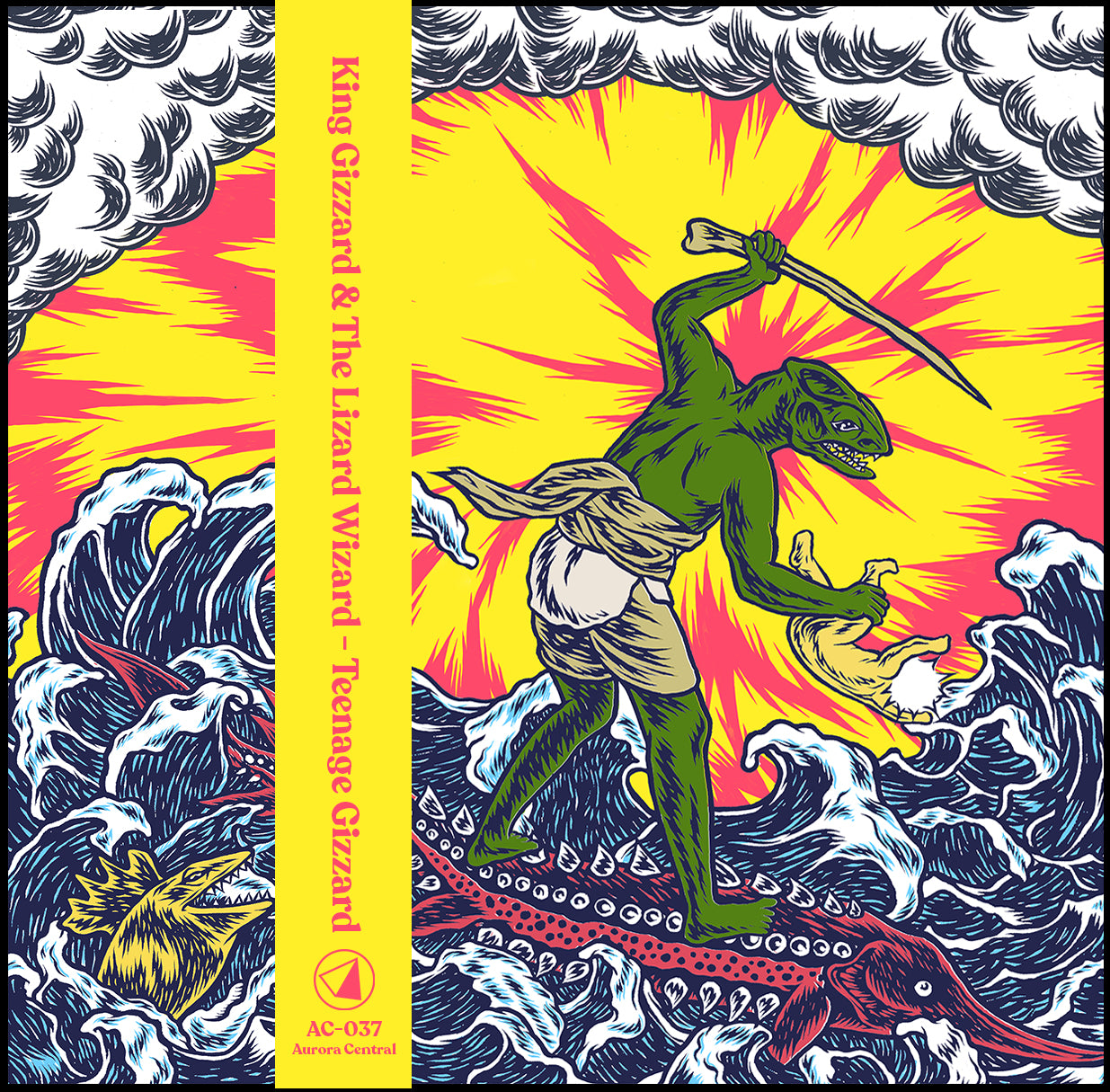 King Gizzard and The Lizard Wizard / Teenage Gizzard (Cassette)