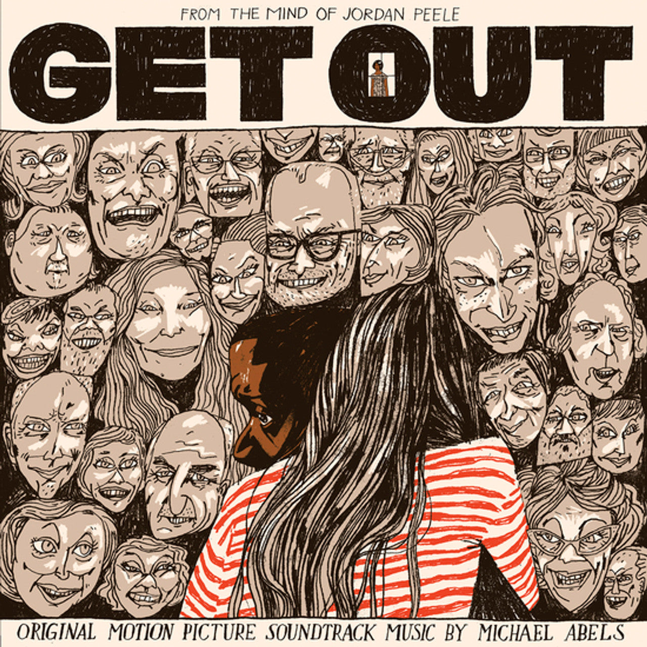 Michael Abels - Get Out (Black And White Splatter)