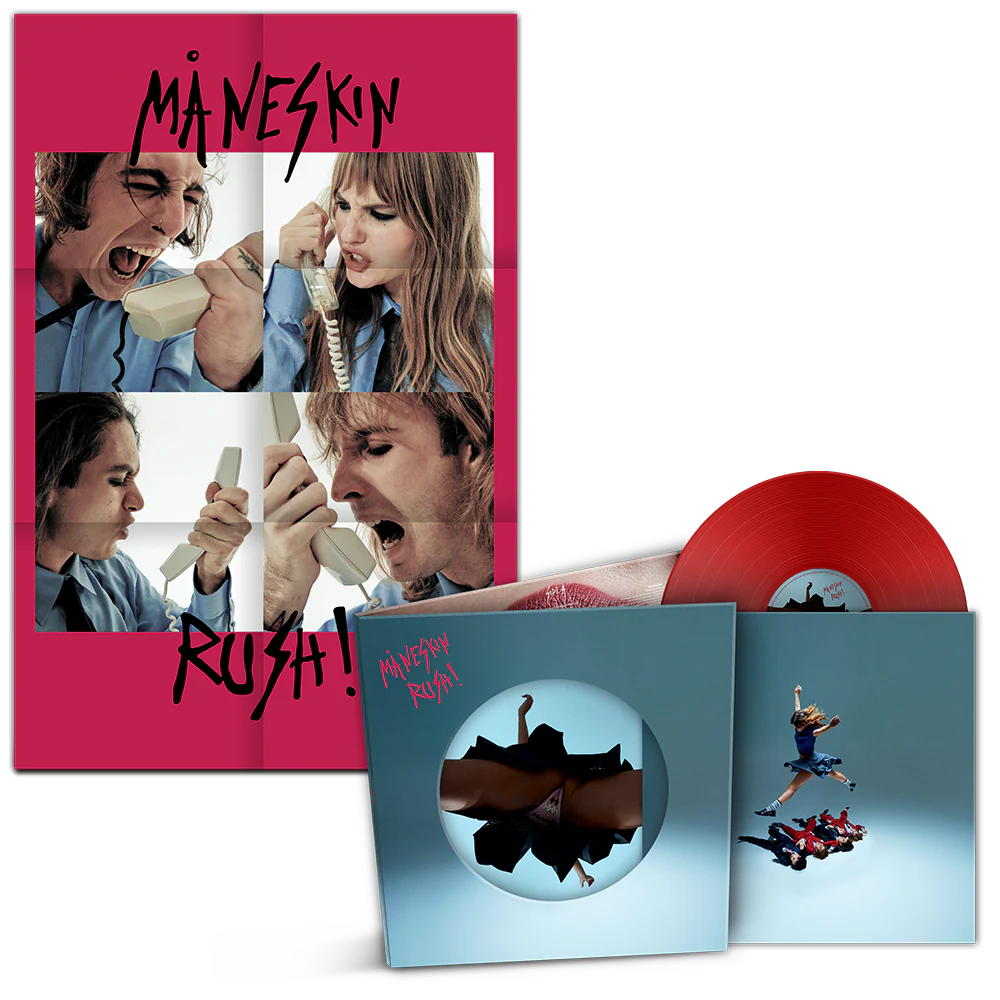 Måneskin - RUSH! (Deluxe Red Vinyl + Poster)