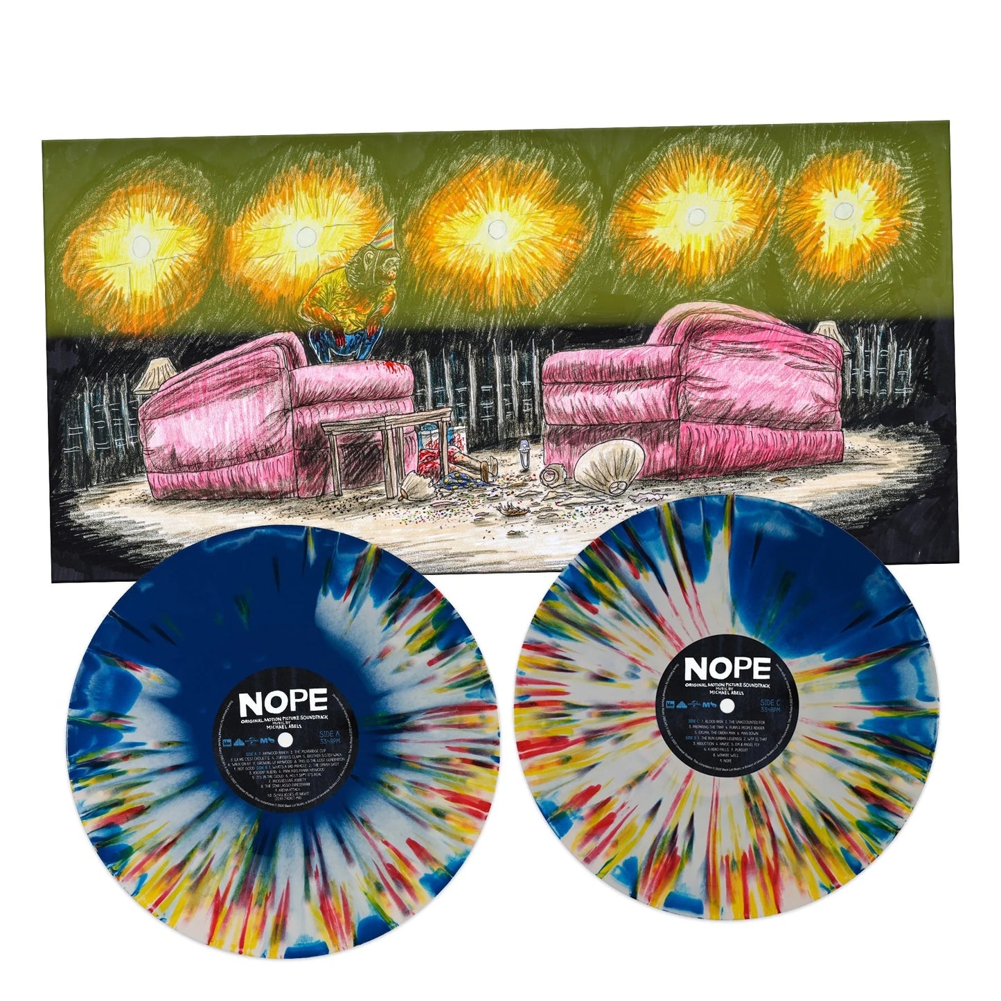 Michael Abels - Nope (Blue/Yellow Splatter Vinyl)