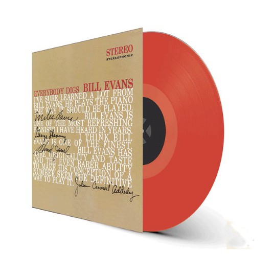 Bill Evans – Everybody Digs Bill Evans (Stereo, Red Colored Vinyl)