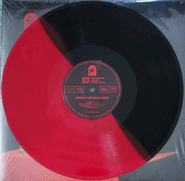 King Gizzard And The Lizard Wizard – Infest The Rats' Nest (Red and Black Colored Vinyl)