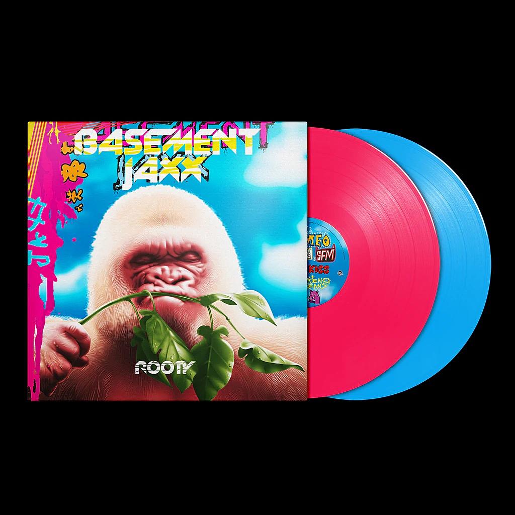 Basement Jaxx - Rooty (Pink and Blue Vinyl)