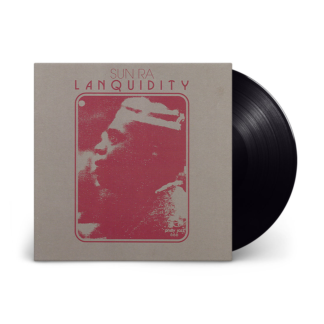 Sun Ra - Lanquidity (original foil artwork, 12-sized insert sheet)