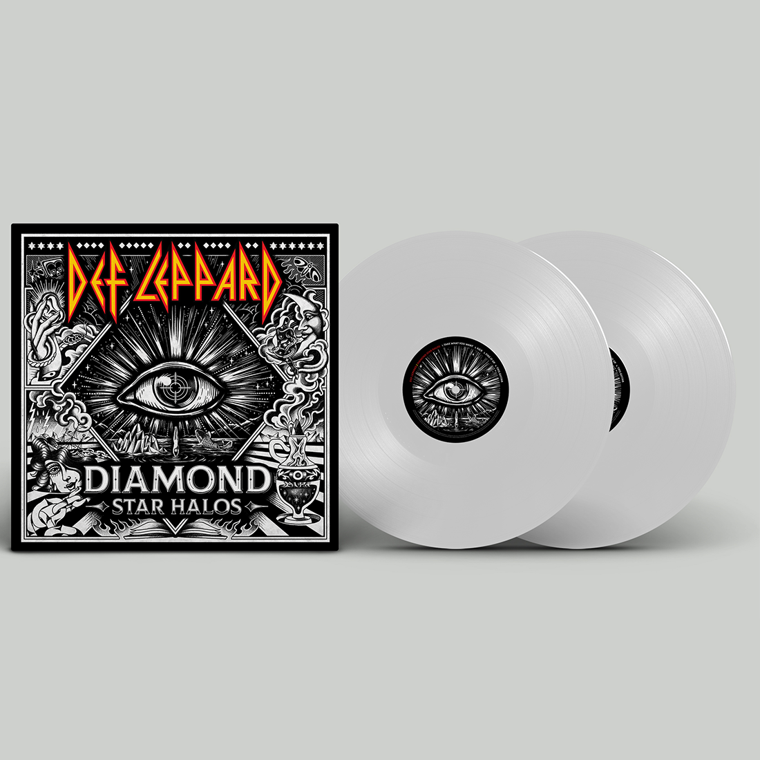Def Leppard - Diamond Star Halos (Clear Vinyl, limited, indie-retail exclusive)
