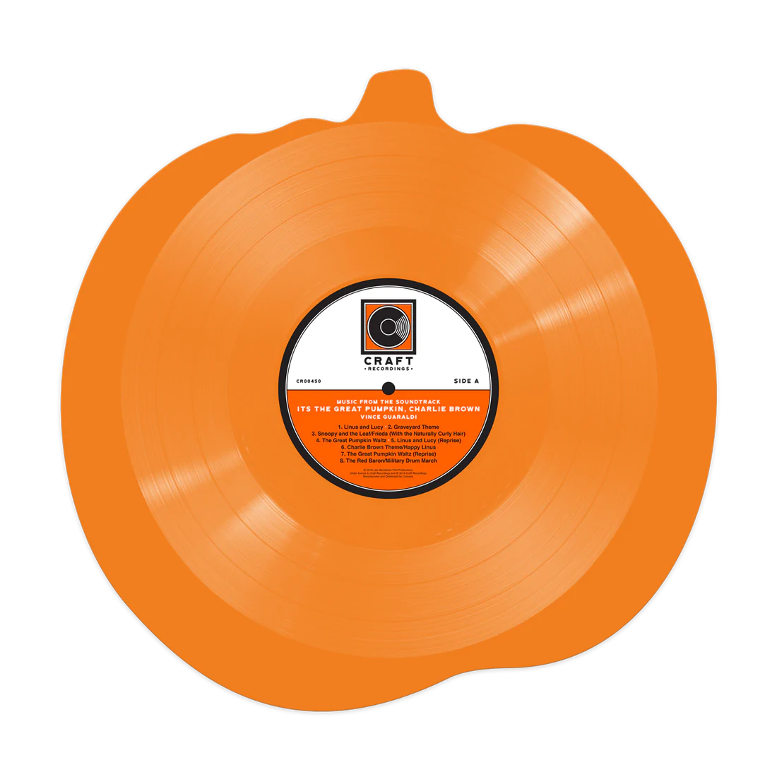 Vince Guaraldi - It's The Great Pumpkin, Charlie Brown (Pumpkin Shaped Vinyl, new expanded liner notes)