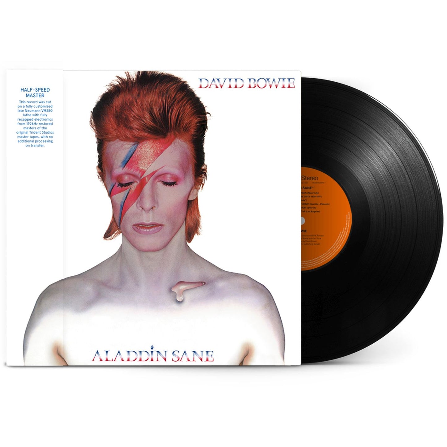 David Bowie - Aladdin Sane (50th Anniversary, Black Vinyl, Half Speed Master)