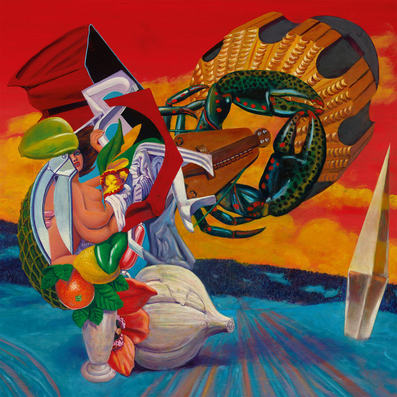 The Mars Volta - Octahedron (Red Transparent & Curacao Transparent Vinyl)