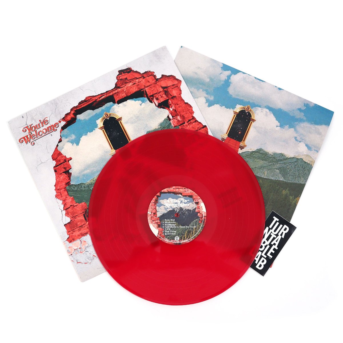 A Day To Remember – You're Welcome. (Limited Edition, Red Apple vinyl indie exclusive)