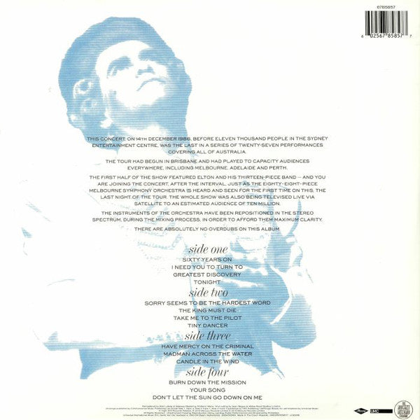 Elton John – Live In Australia (With The Melbourne Symphony Orchestra)