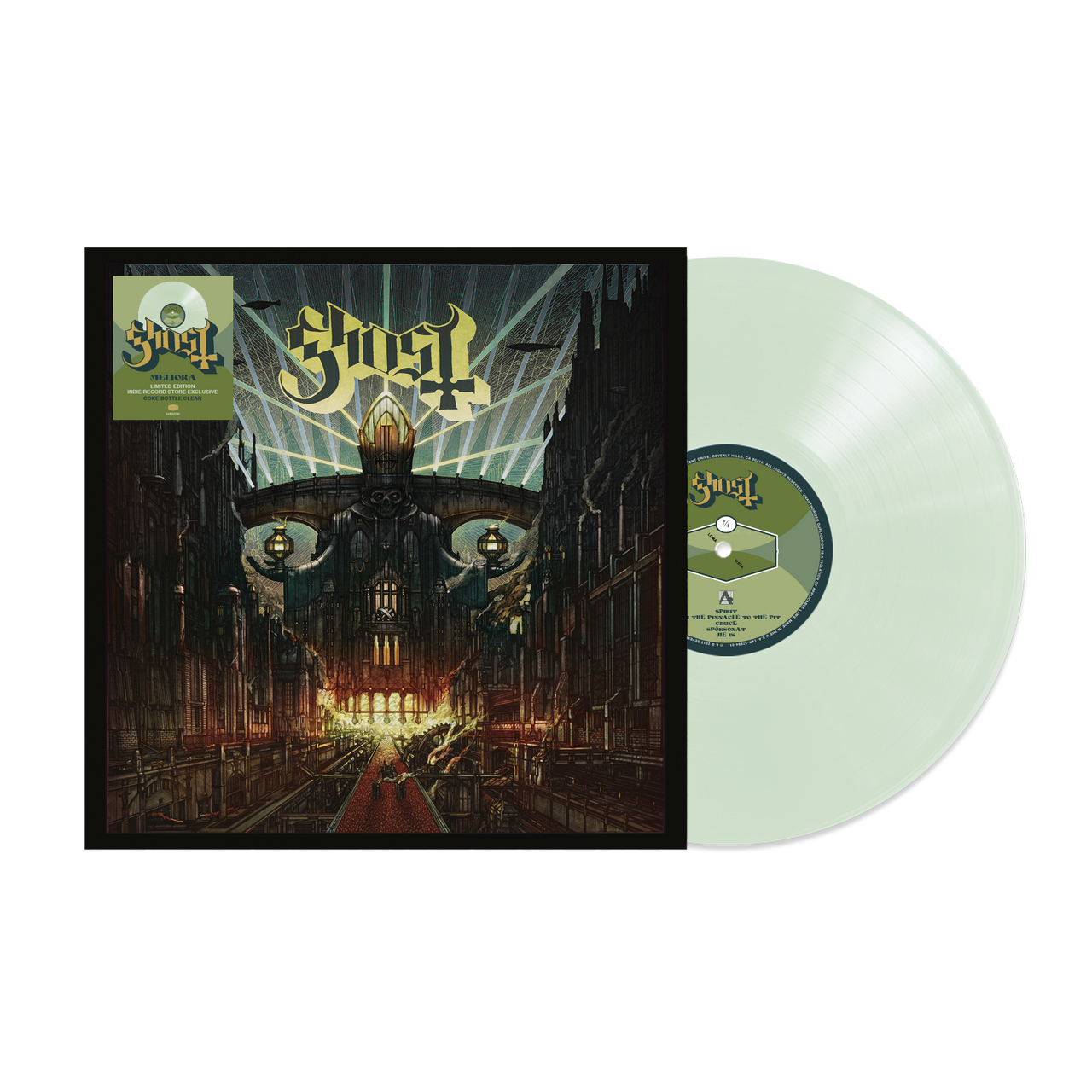 Ghost - Meliora (Coke Bottle Clear Vinyl, limited, indie-retail exclusive)