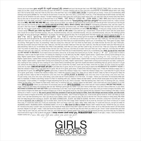 Girls – Father, Son, Holy Ghost