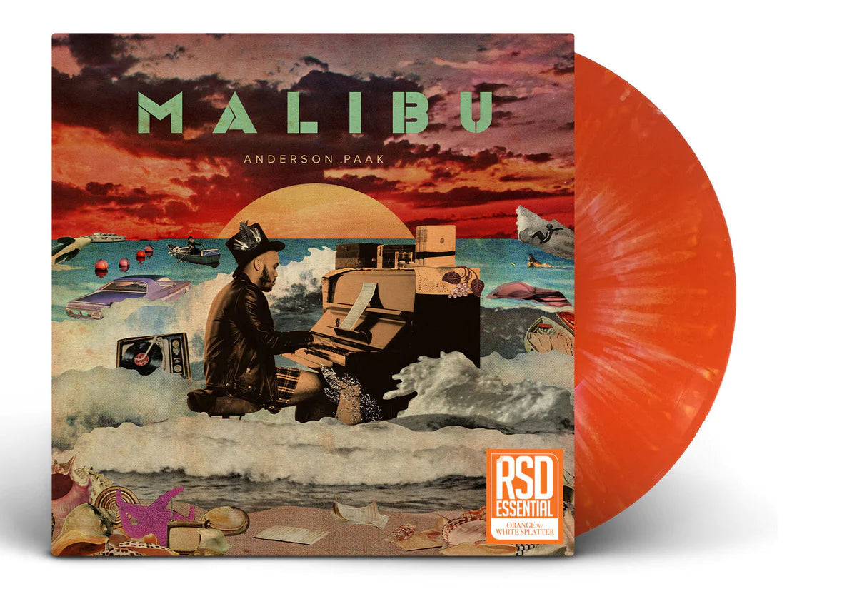 Anderson .Paak - Malibu (Orange & White Splatter Vinyl, indie-exclusive)