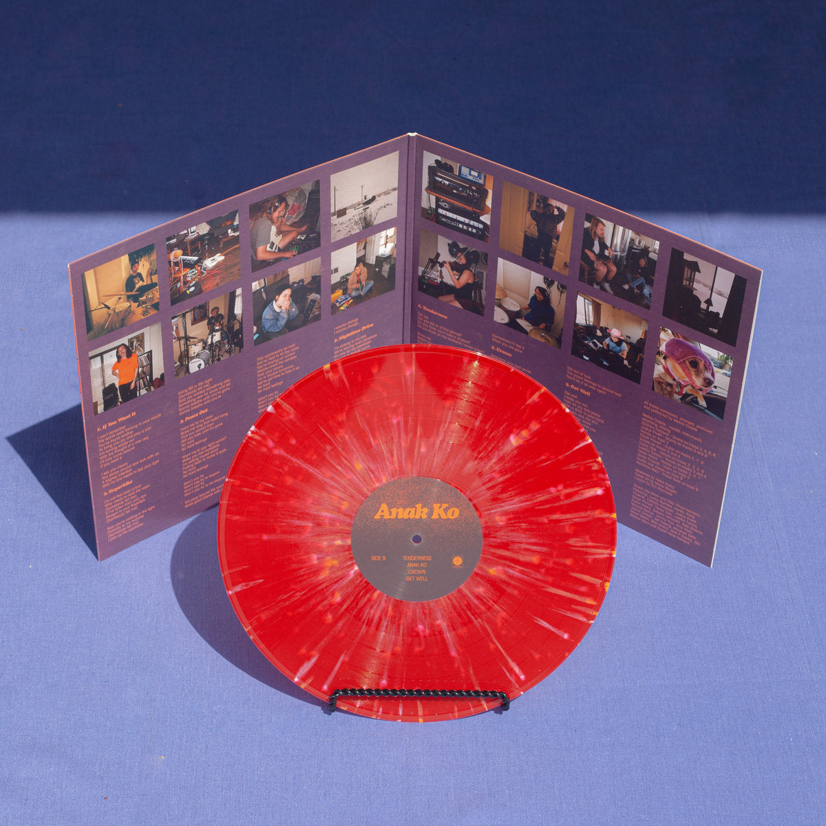 Jay Som Anak - Ko (180-Gram Red w/ Orange and Pink Splatter)