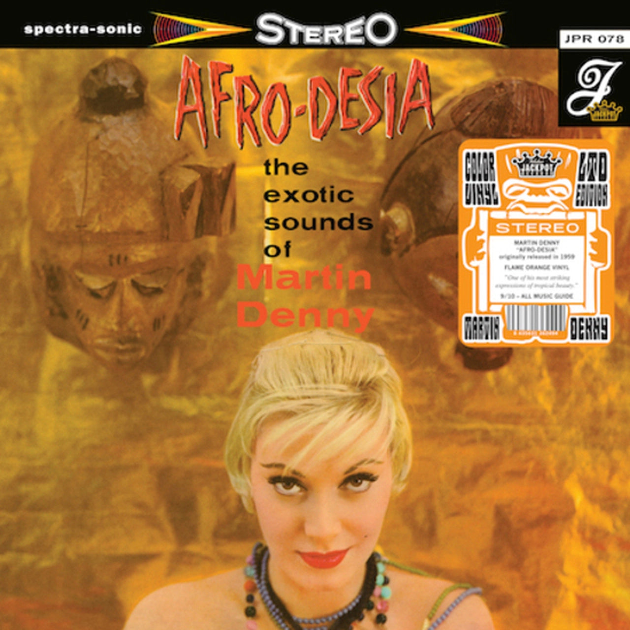 Martin Denny - Afro-Desia (Flame Orange Color Vinyl)