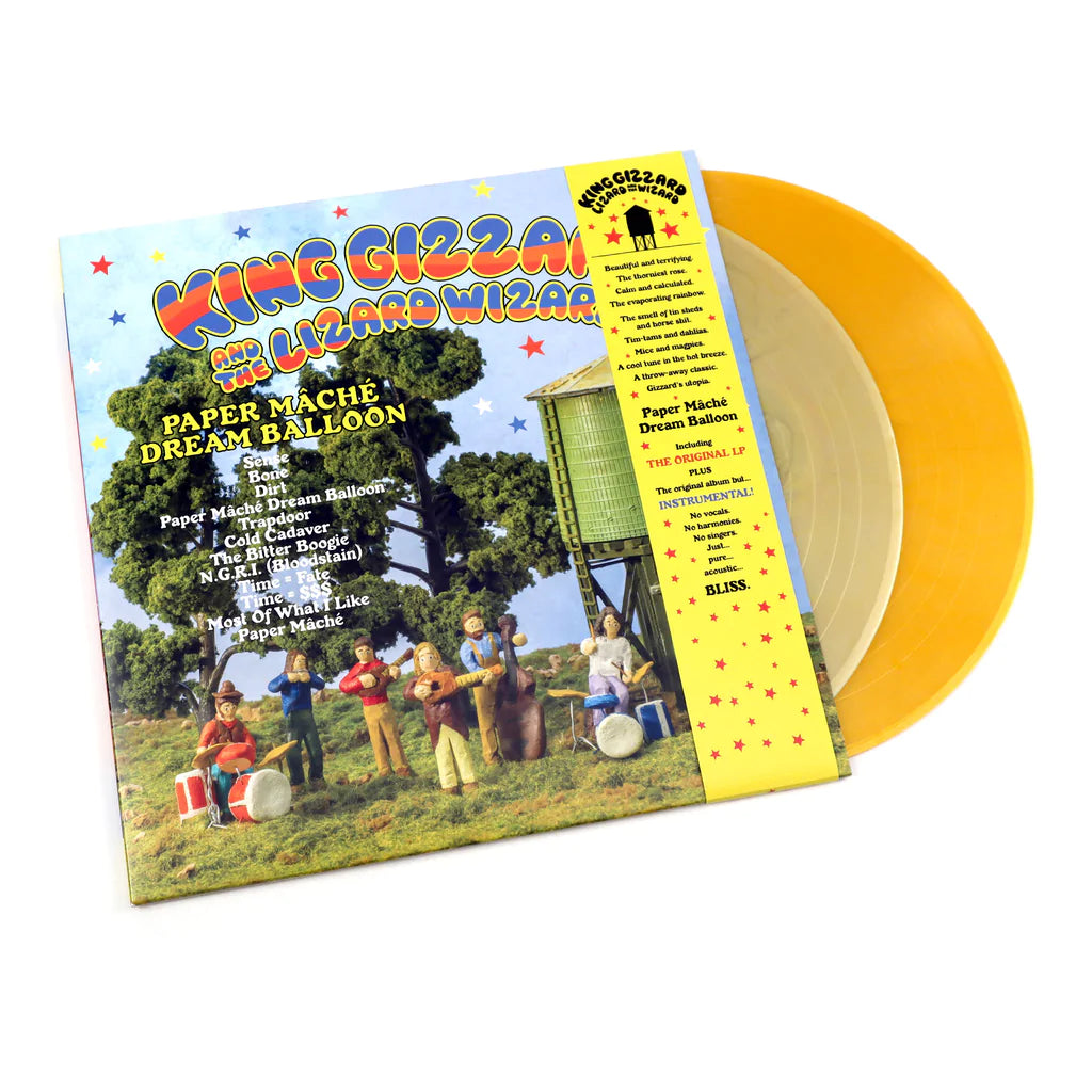 King Gizzard & The Lizard Wizard - Paper Mache Dream Balloon (Deluxe Fresh Lemon/Mango Wave Vinyl)