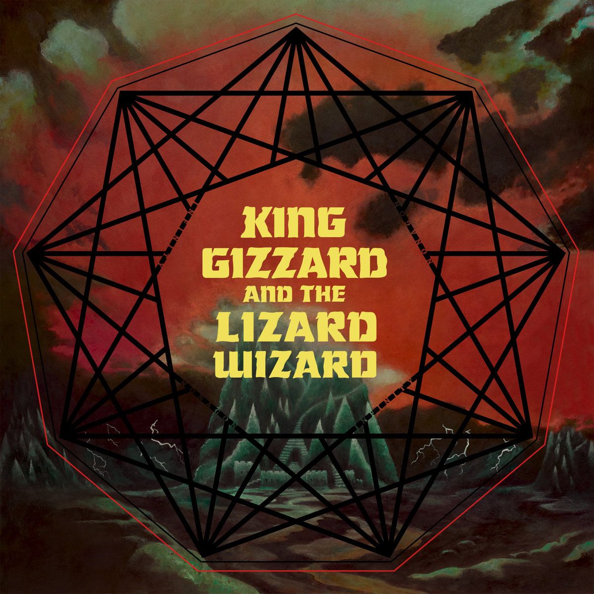 King Gizzard & The Lizard Wizard / Nonagon Infinity (Multi Mix Colored Vinyl)