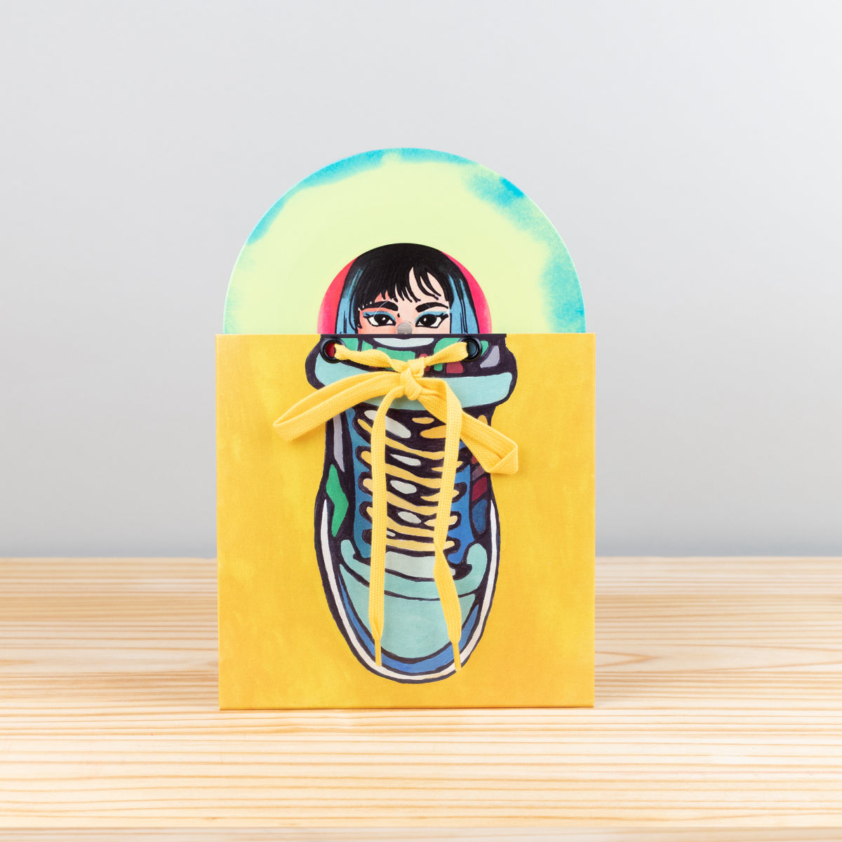 Kero Kero Bonito - The Sneaker Dance 7" (Yellow And Blue Mix Color)