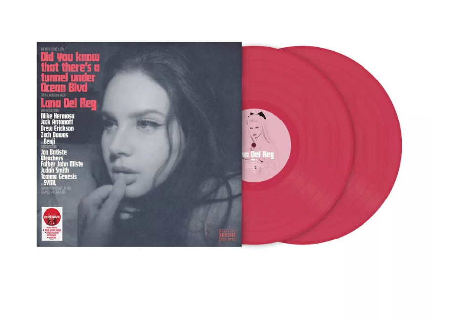 Lana Del Rey - Did you know that there's a tunnel under Ocean Blvd (Target Exclusive Dark Pink Vinyl + Poster)