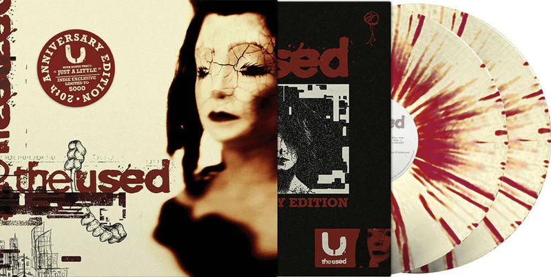 The Used - The Used (2LP Milky Clear With Ox Blood Splatter Colored Vinyl, Bonus Track, Indie-Retail Exclusive)