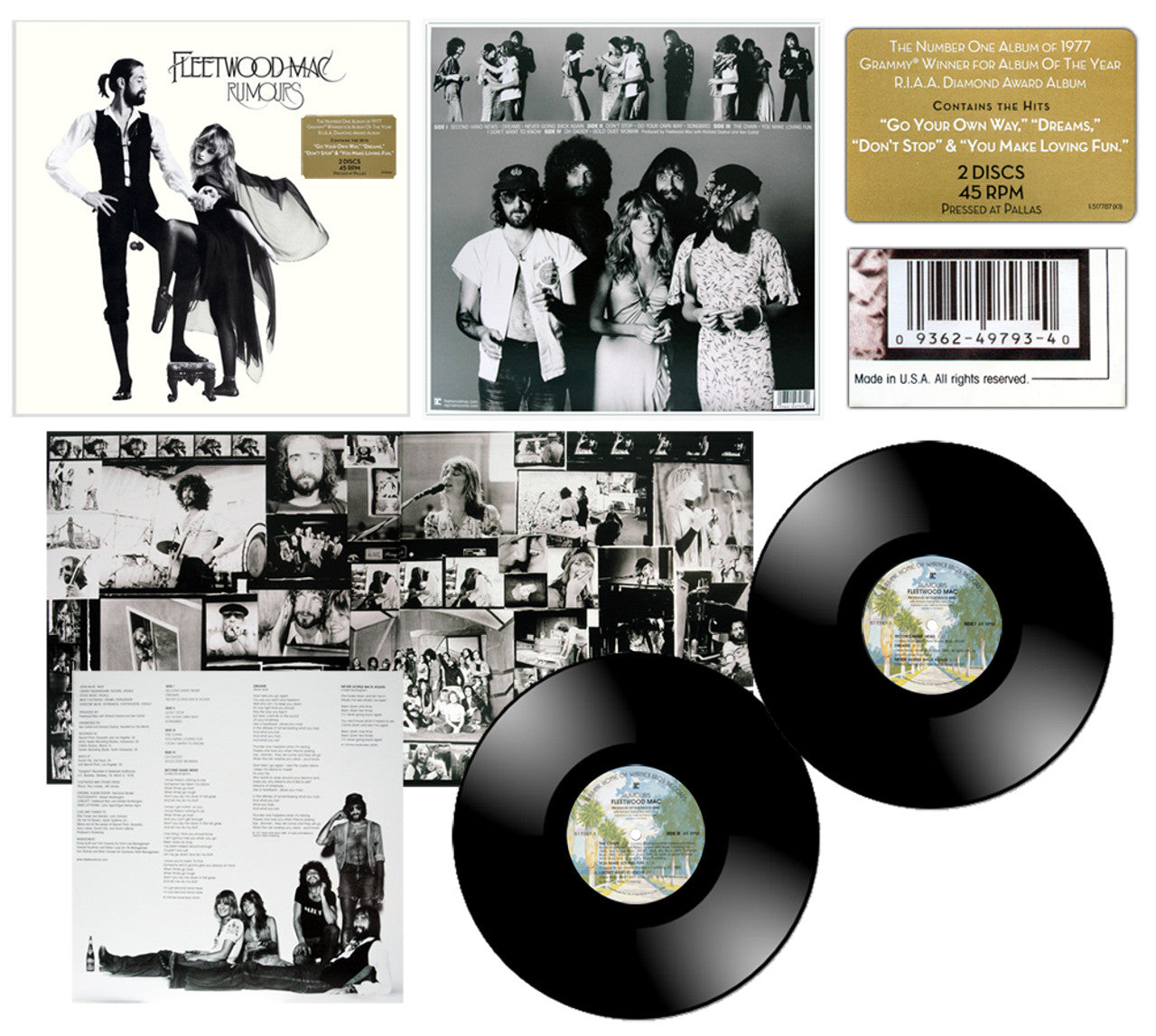 Fleetwood Mac - Rumours (45 RPM, original analog masters, limited to 3500)