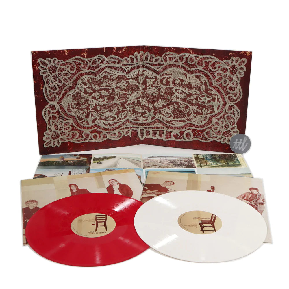 Wilco - Cruel Country (2LP: 1 Red & 1 White Colored Vinyl, Indie-Retail Exclusive)