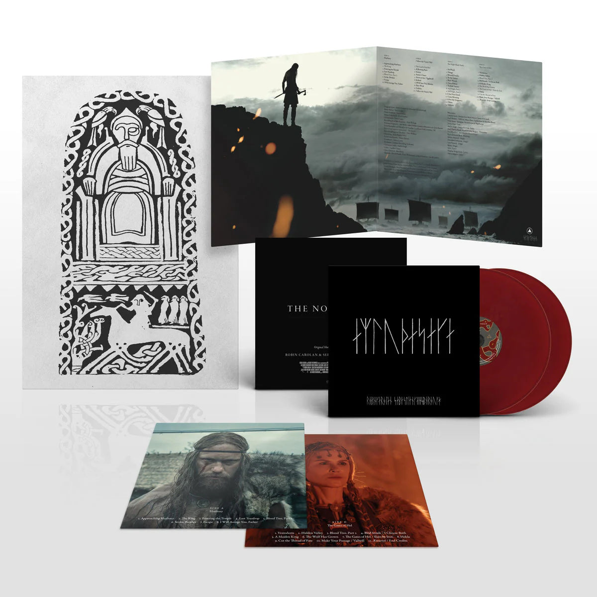 Robin Carolan & Sebastian Gainsborough - The Northman (Original  Motion Picture Soundtrack) (Indie Exclusive, Red Vinyl)
