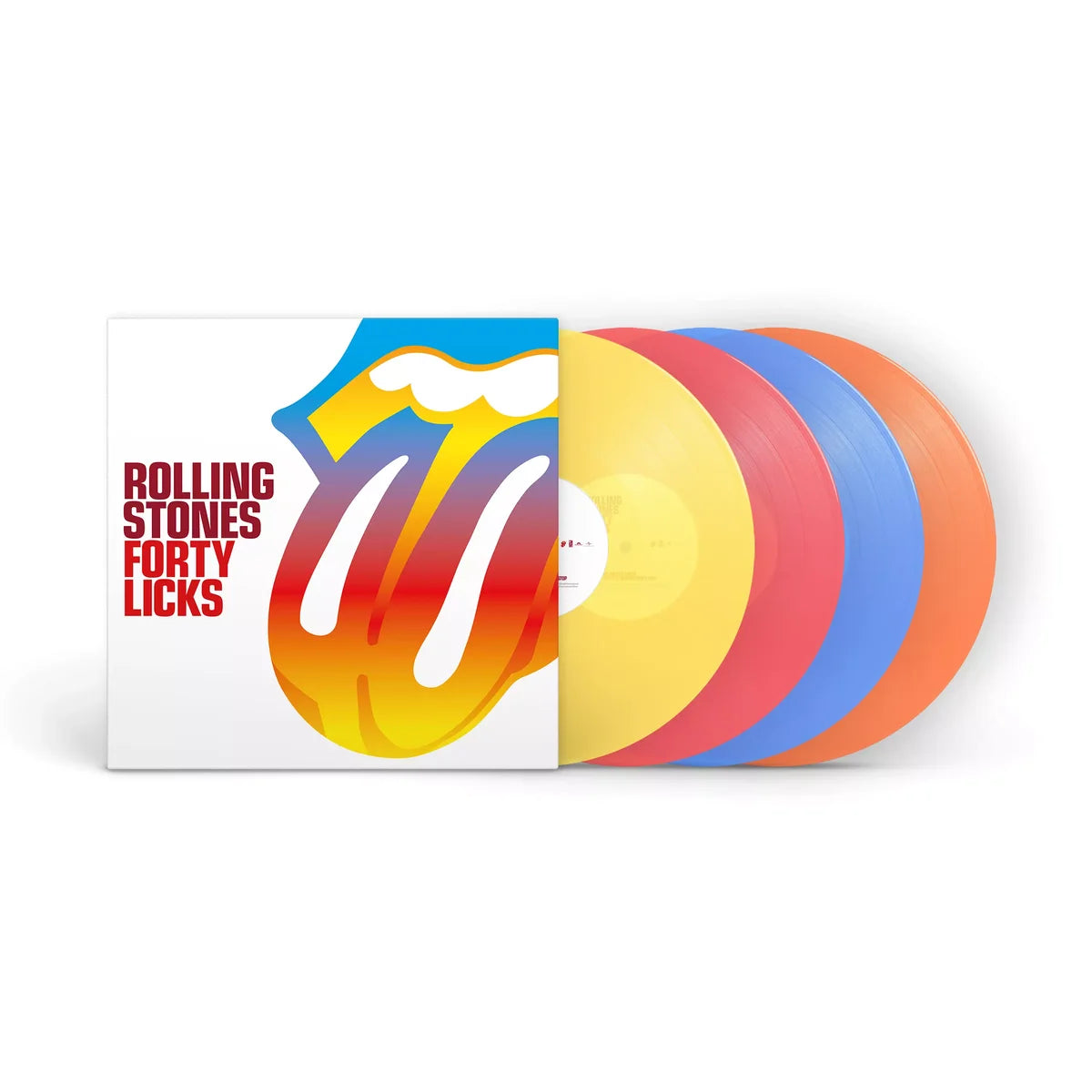 The Rolling Stones - Forty Licks (Yellow, Red, Blue, Orange Vinyl Box)