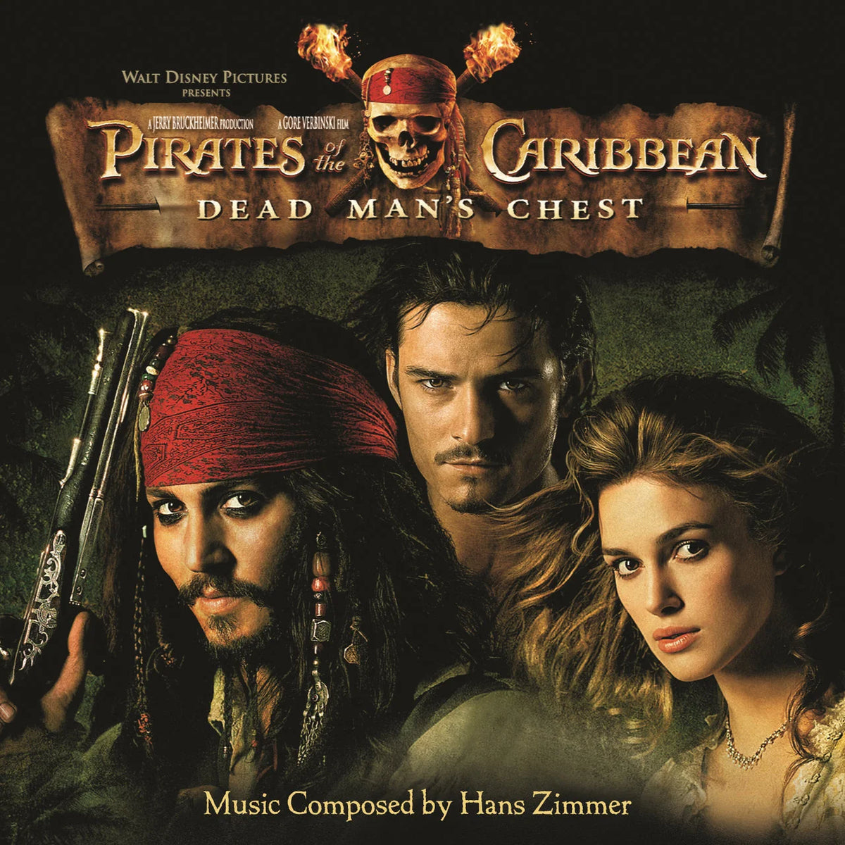 Hans Zimmer - Pirates of the Caribbean: Dead Man's Chest (Original Motion Picture Soundtrack, Vintage Bottle Clear Vinyl)