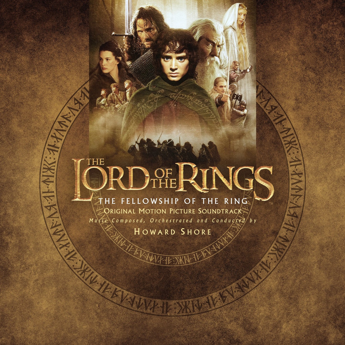 Howard Shore - The Lord Of The Rings: The Fellowship Of The Ring (Palantir Clear Vinyl)