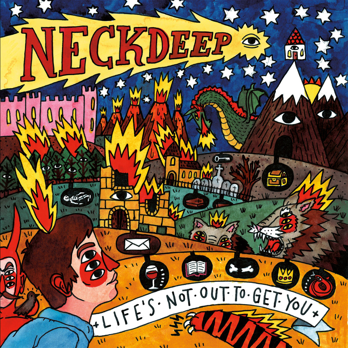 Neck Deep - Life's Not Out To Get You (Red Vinyl)