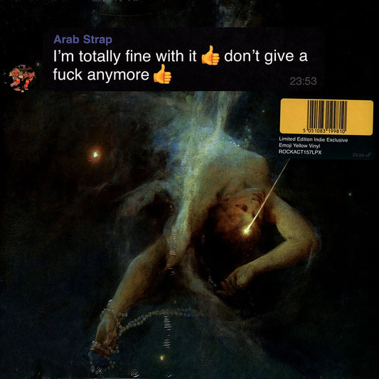 Arab Strap - I'm totally fine with it don't give a fuck anymore (Emoji Yellow Vinyl, limited indie-retail exclusive)