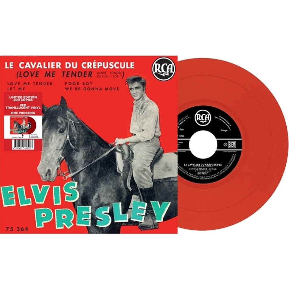 Elvis Presley - Le Cavalier Du Crepuscule [7''] (Red Vinyl)