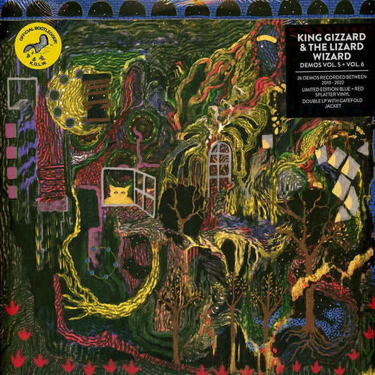 King Gizzard & The Lizard Wizard - Demos Vol. 5 + Vol. 6 (Red & Blue Splatter Vinyl)