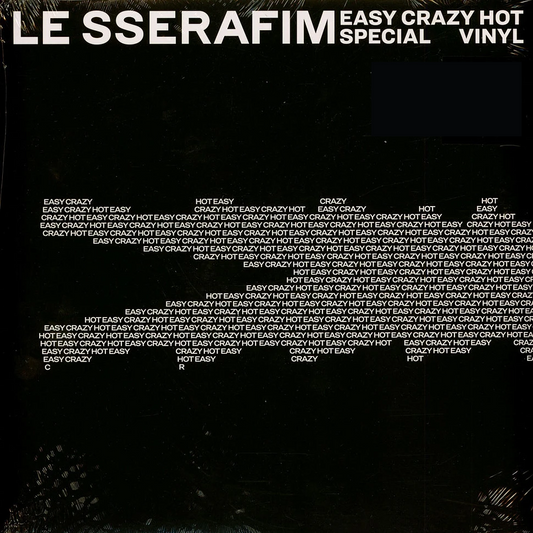 Le Sserafim - Easy Crazy Hot (Carbon Black Vinyl)