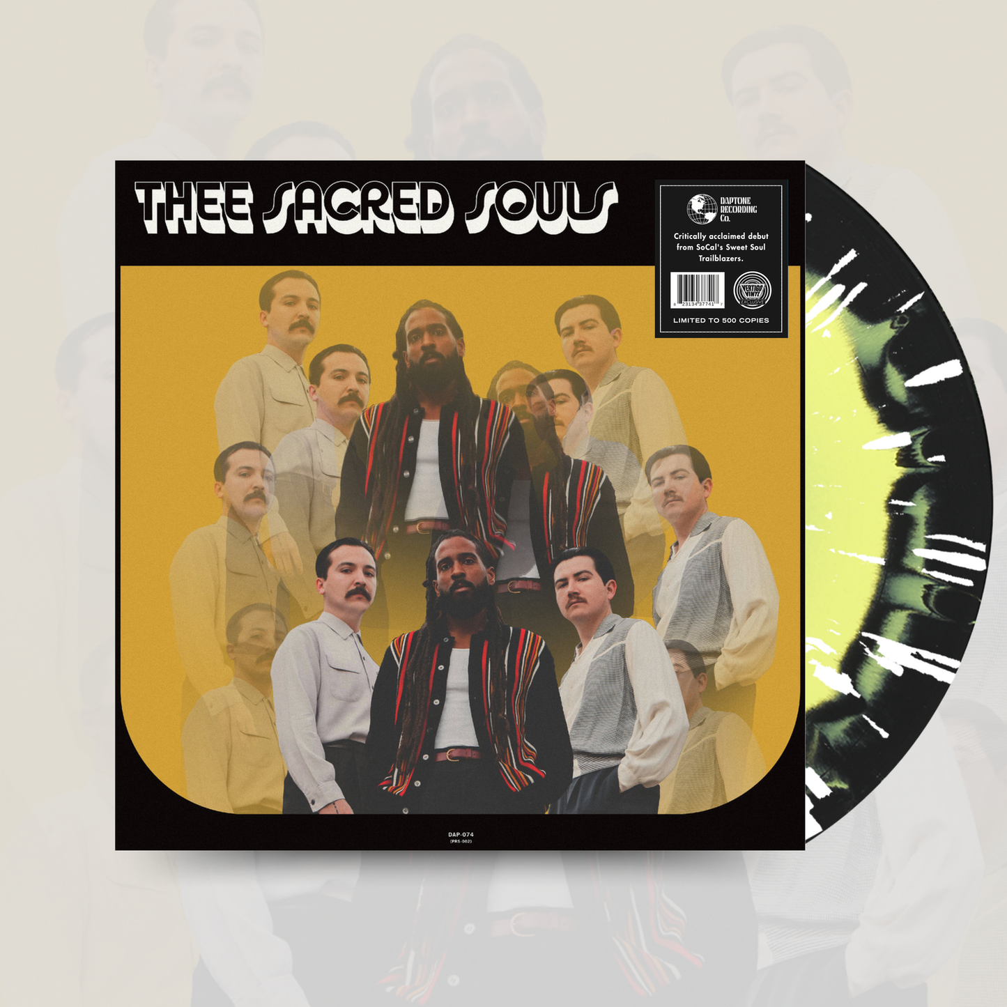 Thee Sacred Souls - Thee Sacred Souls (Black and Yellow "Sunburst" Vinyl)