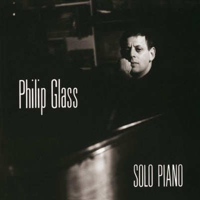 Philip Glass - Solo Piano [LP] (LIMITED BLACK & WHITE MARBLED 180 Gram Audiophile Vinyl, Philip Glass' only solo 'unplugged album', 8 page booklet, numbered to 2000)